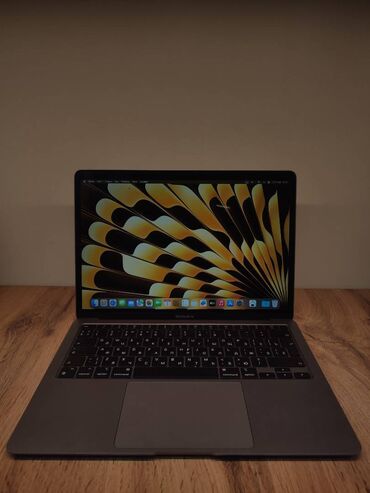 macbook бишкек бу: Ноутбук, Apple, 8 ГБ ОЭТ, Apple M1, 13.3 ", Колдонулган, Жумуш, окуу үчүн, эс тутум SSD