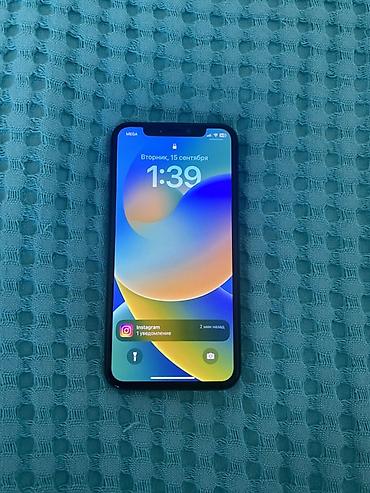 iphone xar: Apple iPhone X (серый космос), 64 ГБ Все работает в идеале треснула — 1