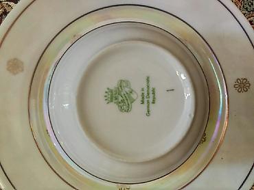 qedimi caydan: GDR Madonna çay dəsti, qədimi, yeni, 21 predmet, sovetdən qalıb — 5