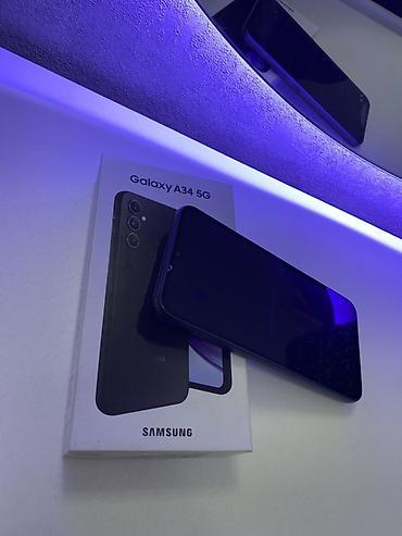 iphone 18: Смартфон Samsung Galaxy A34 5G (черный) - Безрамочный дисплей с — 5