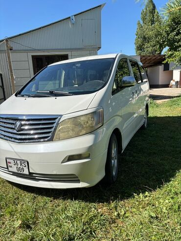 шыны на матиз: Toyota Alphard: 2002 г., 2.4 л, Автомат, Бензин, Вэн/Минивэн