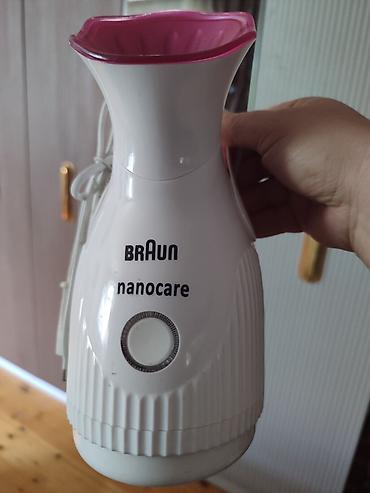 Braun Nanocare üz buxarlandırıcısı - Dərin nəmləndirmə və məsamələrin