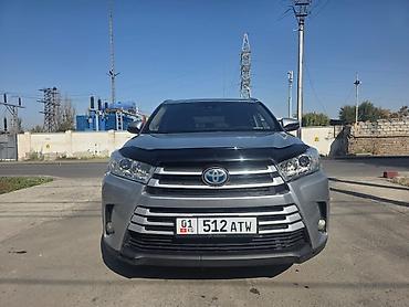 Унаа сатуу: Toyota Highlander: 2017 г., Гибрид, Кроссовер — 8