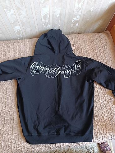 pull and: Черный спортивный костюм: толстовка на молнии с капюшоном и — 1