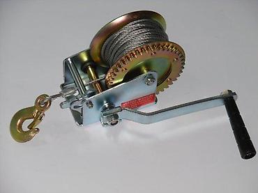 Dizalice: Ručni vitlo sa sajlom i kukom - Tip: mehaničko ručno vitlo sa — 3