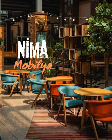 Restoran mebeli: Salam size restoran uçün oturacaq ve masadivan lazim olarsa sifaris — 7