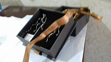 серебро монеты: Серьги, новые, серебро 925,3.80 гр,с коробкой — 3