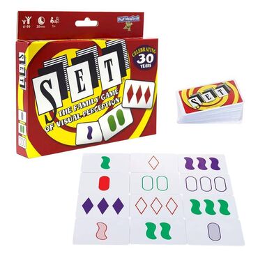 роботы на радиоуправлении: Настольная игра Sет (Сет), от 6-7 лет. Set (Сет) — это семейная