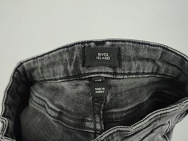 pull and bear ogrodniczki: River Island, Jeansy damskie, rozmiar M — 4