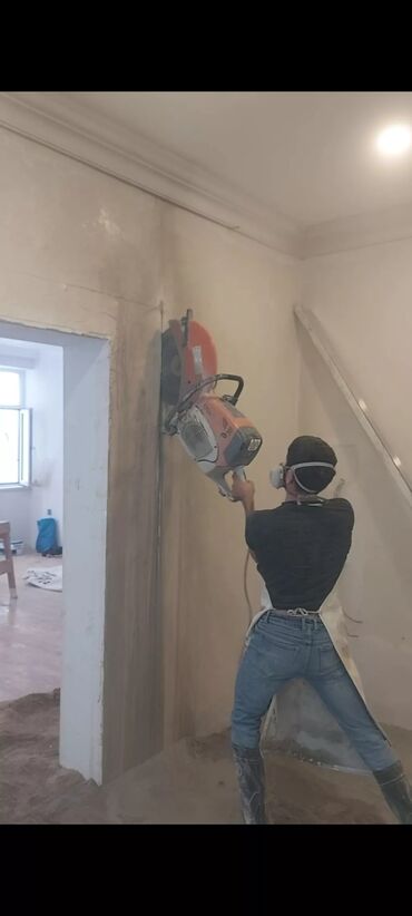 qapi demir qapi seyf qapi: Beton kesen Karot Almaz mişar kəsən Beton kesimi almaz mişar kəsim
