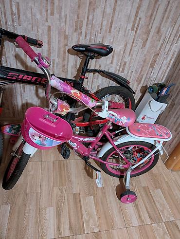 Uşaq velosipedləri: Uşaq velosipedi – LADA SPORT, çəhrayı rəngli Xüsusiyyətlər: - Təkər — 2