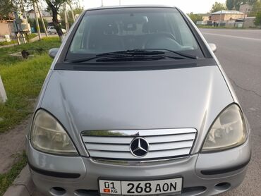 электромобил машина: Mercedes-Benz A 190: 2001 г., 1.9 л, Автомат, Бензин, Седан