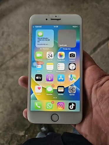 islənmis aristonlar: IPhone 8 Plus, 64 GB, Barmaq izi, Face ID — 2
