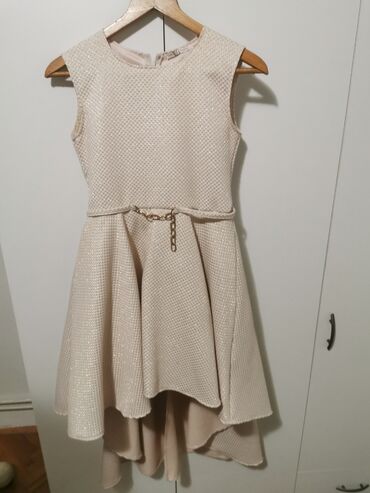 pink haljinica broj: Midi, Bez rukava, 152-158