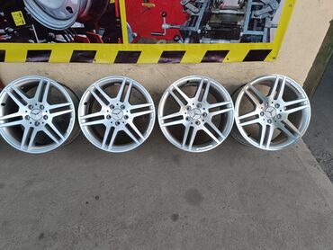 Диски: Литые Диски R 17 AMG, Комплект, отверстий - 5, Б/у