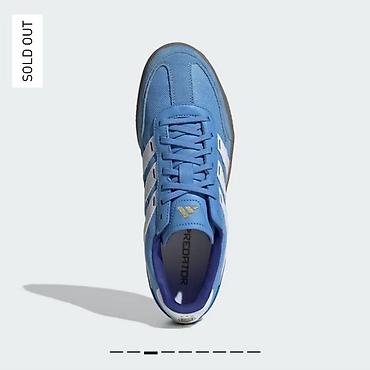 футбольный красовка: Мужские кроссовки, 41.5, 42, 42.5, Adidas, Новый, цвет - Голубой, Самовывоз, Платная доставка — 3