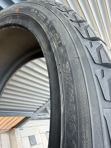 4х100 диски: Шины 275 / 40 / R 22, Зима, Новый, Комплект, Внедорожные (АТ/МТ), Япония, Yokohama — 3