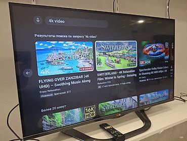 Smart TV bokslar: LG 109 ekran ideal vəzitdədir cızığı belə yoxdur. cızığı belə yoxdur — 1