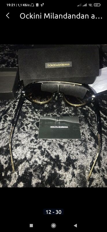 Eynəklər: Gün eynəyi, Dolce & Gabbana, Yeni — 20