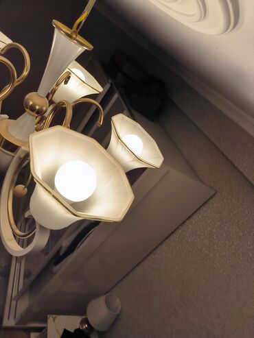 Çilçıraqlar: Çılçıraq, 5 lampa, Xrustal — 5