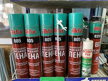 Монтажная пена: Полиуретановая монтажная пена Akfix 805 — универсальная — 1
