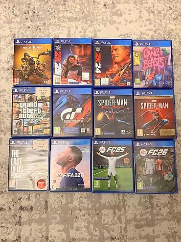 the last of 2: PS4 oyunları kolleksiyası – qutulu disk versiyaları Paketdə olan — 1