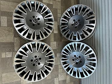 Диски: Литые Диски R 19 Mercedes-Benz, Комплект, отверстий - 5, Б/у — 12