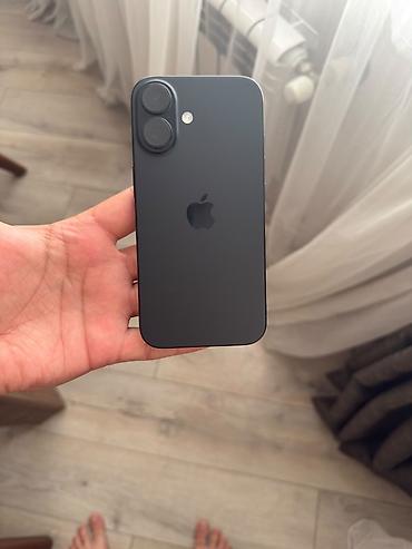 iphone 8 plus plata: IPhone 16, 128 GB, Qara, Simsiz şarj, Face ID — 4