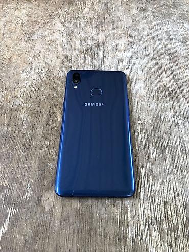 Mobil telefonlar: Samsung Galaxy A10s, 32 GB, rəng - Mavi, Barmaq izi — 2