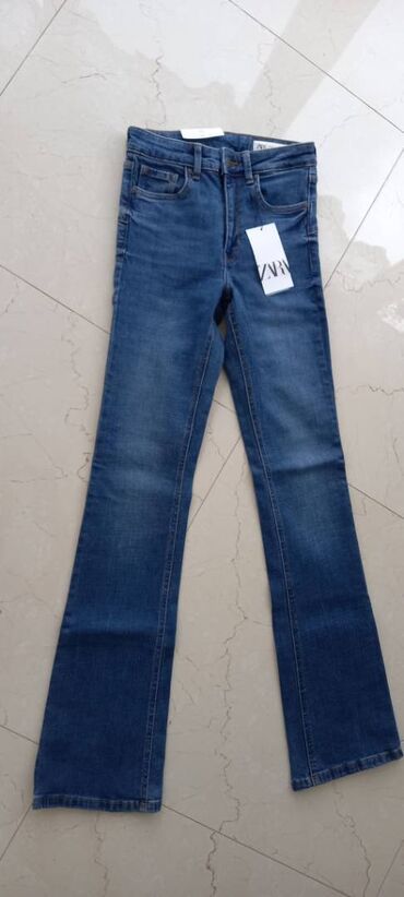 Farmerke: NOVE Zara skinny farmerke-zvoncare visokog struka, sa svim — 17