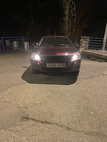 VAZ (LADA): Lada Priora sedan - Kuzov: 4 qapılı sedan, tünd bordo rəng - Ön və — 8