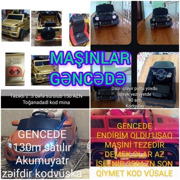 usaq masinlari ucuz qiymete: Usaq masinlari şekillerde qiymətler məlumatlar qeyd olunub unvan Gence