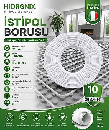 İsti pol üçün kollektorlar: ®️İSTİPOL BORULARI 👍 ✔️Pexalpex borular ✔️Oksigen bariyerli borular -da lalafo.az — 4 İsti pol üçün kollektorlar: ®️İSTİPOL BORULARI 👍 ✔️Pexalpex borular ✔️Oksigen bariyerli borular — 4