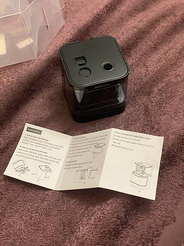 bıcaq qabı: Məhsul: Elektrik qələm itiləyən (Pencil Sharpener) Xüsusiyyətlər: - — 1