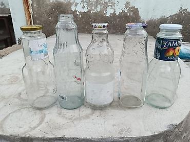 banka qebulu: - 1 litrik aroma butılkaları 0.20 qəpik 50 ədəddən çox olar, 100 olar — 1