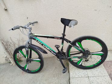 велосипед галакси: İşlənmiş Şose velosipedi Stels, 26", sürətlərin sayı: 8, Ünvandan götürmə