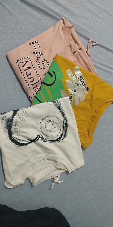 Kompleti: Komplet – tunika i pantalone u fuksija roze boji sa belim obrubom - — 13