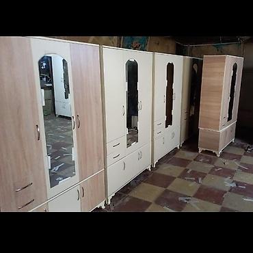 skaf ucuz: 3 qapılı paltar dolabı - Material: laminat - Ölçü: 2 m × 45 sm × 1.20 — 9