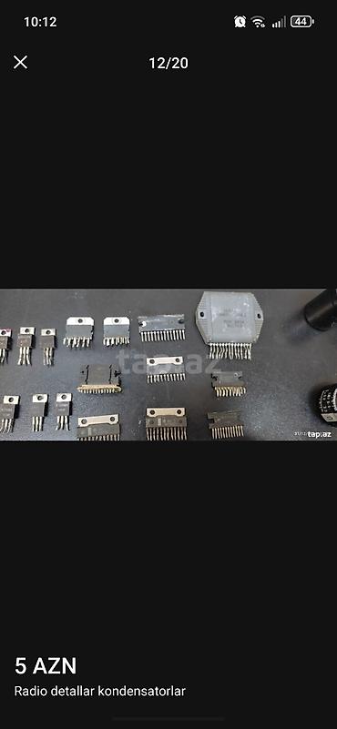 elektronika 302: Münasib qiymətə Radio detallar satılır. yüksək və kiçik voltajli — 9