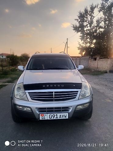 sprinter 4 4: Ssangyong Rexton: 2005 г., 2.7 л, Автомат, Дизель, Внедорожник — 1