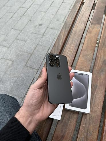 Apple iPhone: IPhone 15 Pro, 256 GB, Qara, Face ID — 5