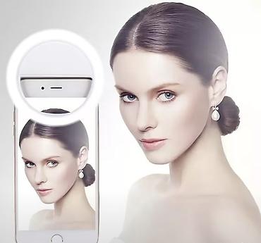 ring: Selfie LED halqa işıq – telefon üçün qısqaclı portativ ring light - — 2