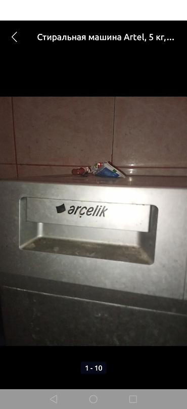 avto maqnitolalar: Paltaryuyan maşın Artel, 5 kq, İşlənmiş, Avtomat, Qurutma var, Kredit var, Ünvandan götürmə — 2