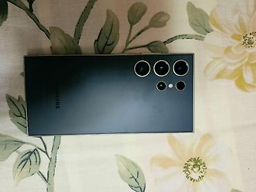 авто толщиномер: Samsung Galaxy S24 Ultra, Б/у, 256 ГБ, цвет - Синий, 2 SIM — 1