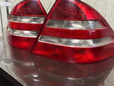 Стоп-сигналы: Задние фонари (левый + правый) для Mercedes-Benz. 220 дорест. Масловые — 3