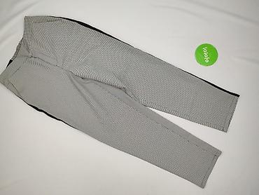 czarne cargo pull and bear: Peacocks, Spodnie materiałowe damskie, rozmiar M — 2