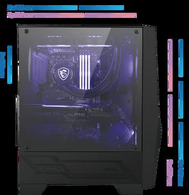 Korpuslar: MSI MAG Forge 100M Gaming Case 🔸ATX / Micro-ATX / Mini-ITX 🔸2 × USB — 9