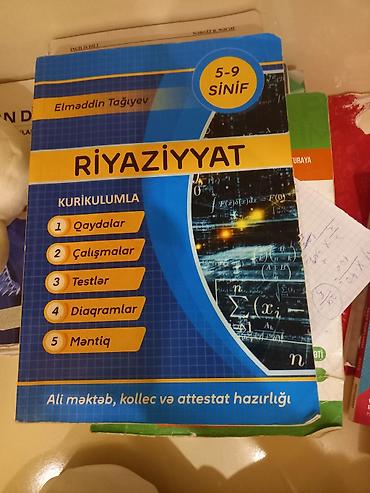 array informatika pdf: Riyaziyyat dərs vəsaiti – 5–9-cu siniflər üçün (müəllif: Elməddin — 1