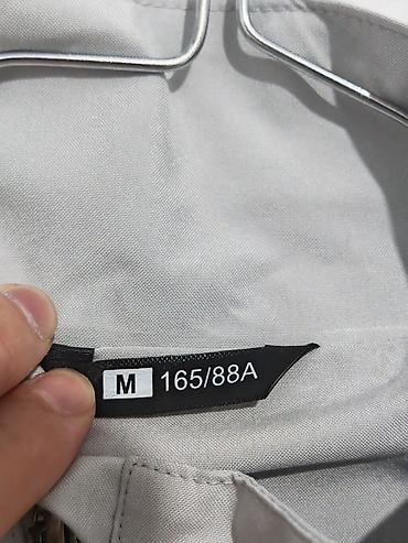 mind error: Мужская куртка, M, Massimo Dutti, Новый, цвет - Серый, Платная доставка — 3