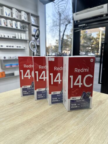 реми телефон: Xiaomi, Redmi 14C, Новый, 128 ГБ, цвет - Черный, В рассрочку, 2 SIM